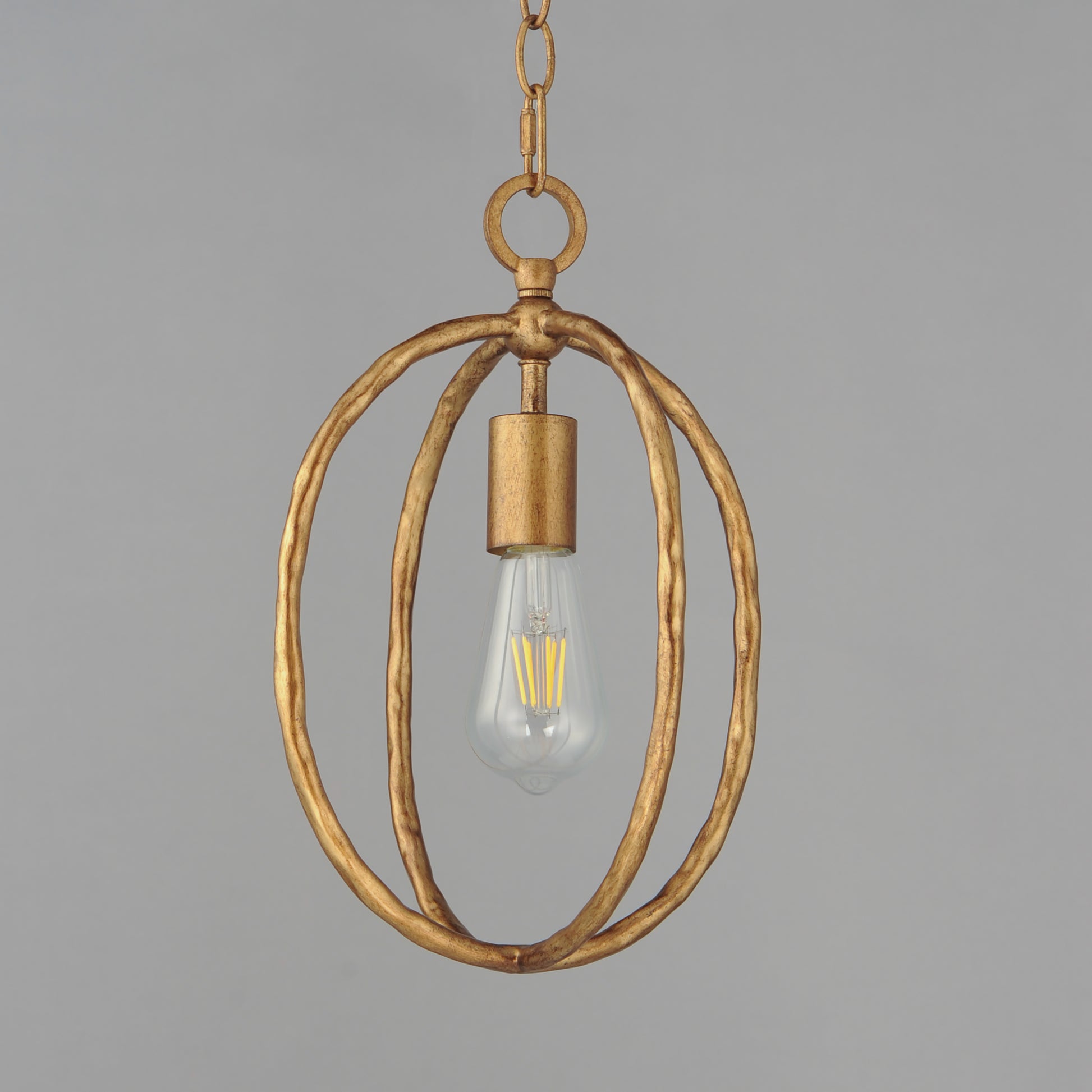 Martel Mini Pendant Etruscan Gold by Maxim Lighting