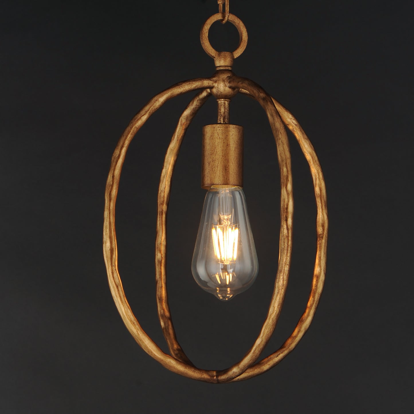 Martel Mini Pendant Etruscan Gold by Maxim Lighting