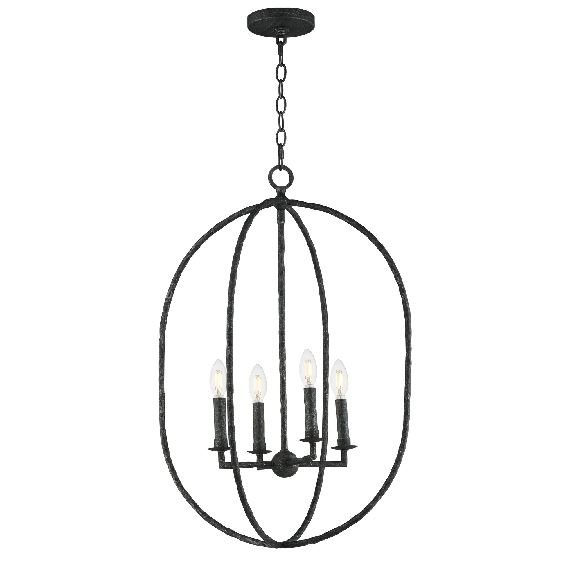 Martel 4-Light Pendant Blacksmith by Maxim Lighting
