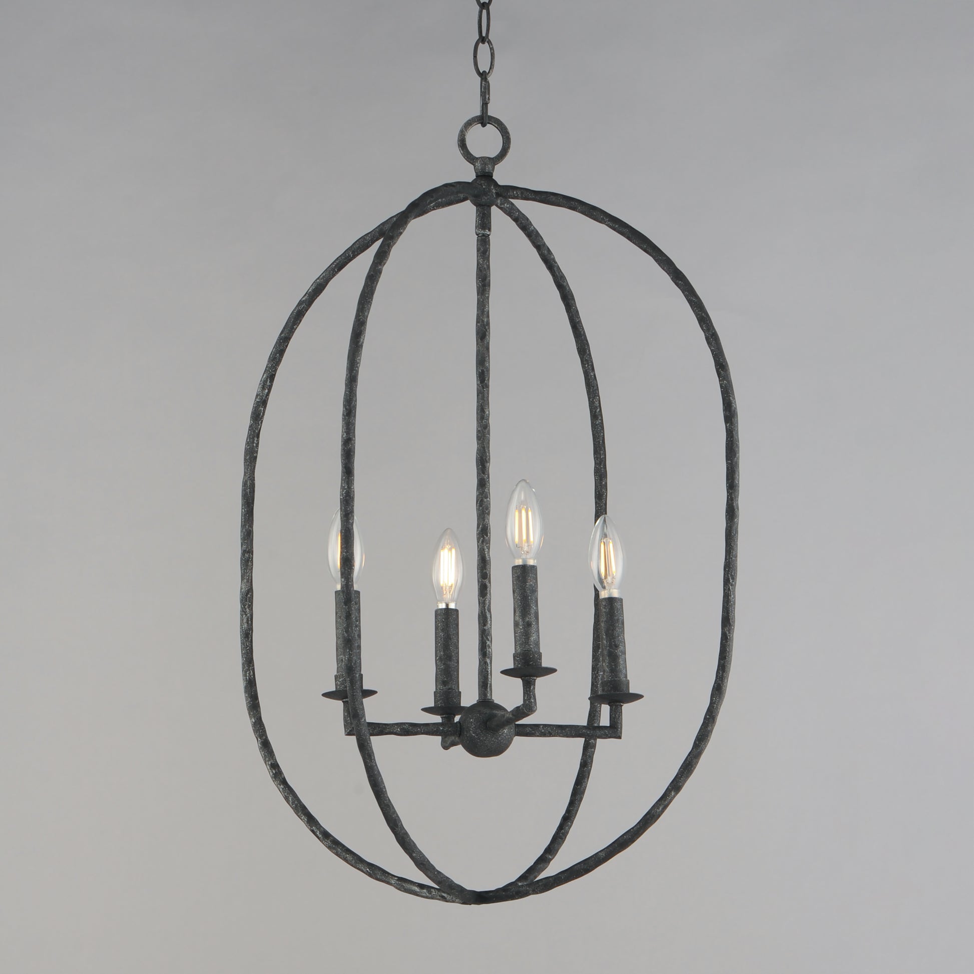 Martel 4-Light Pendant Blacksmith by Maxim Lighting