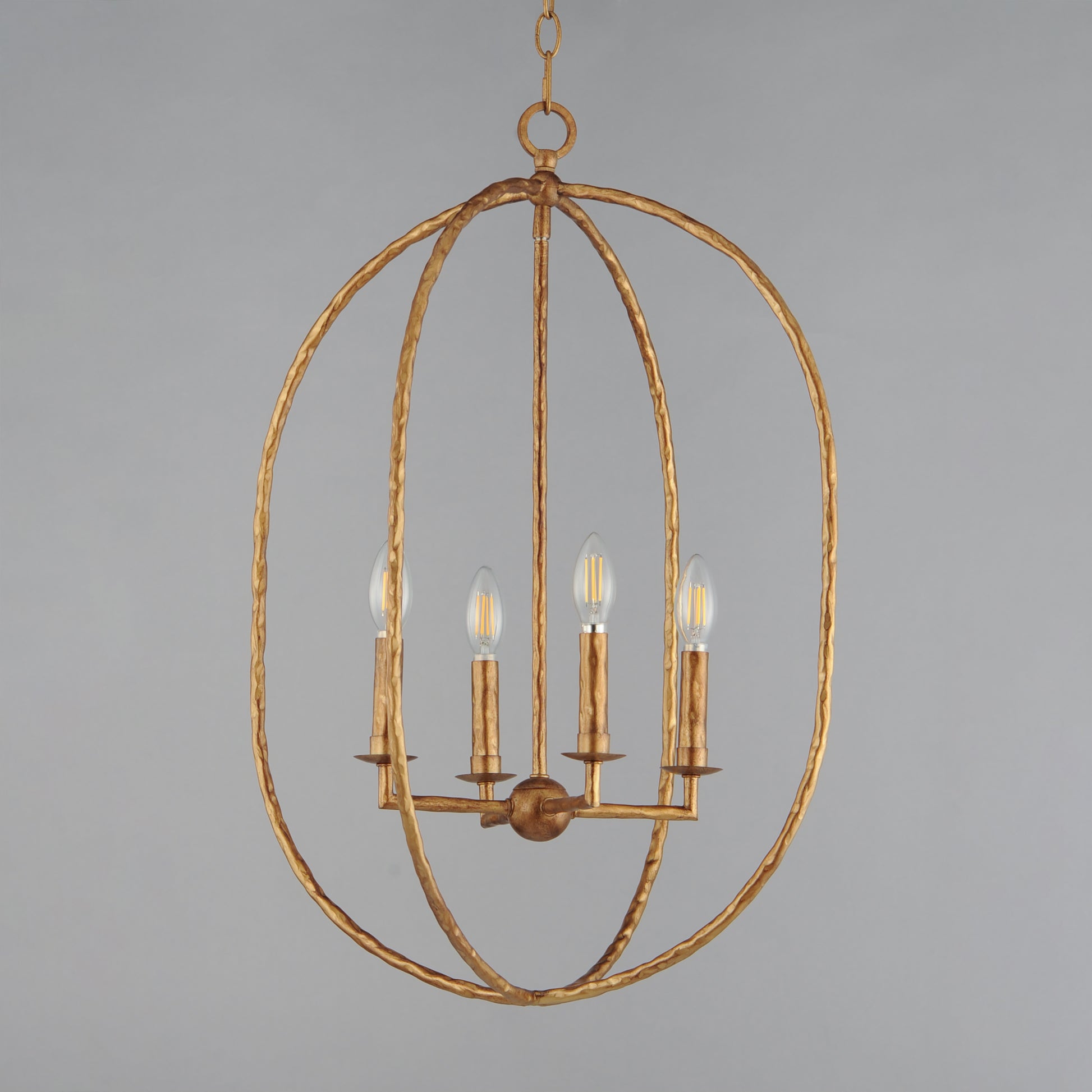 Martel 4-Light Pendant Etruscan Gold by Maxim Lighting