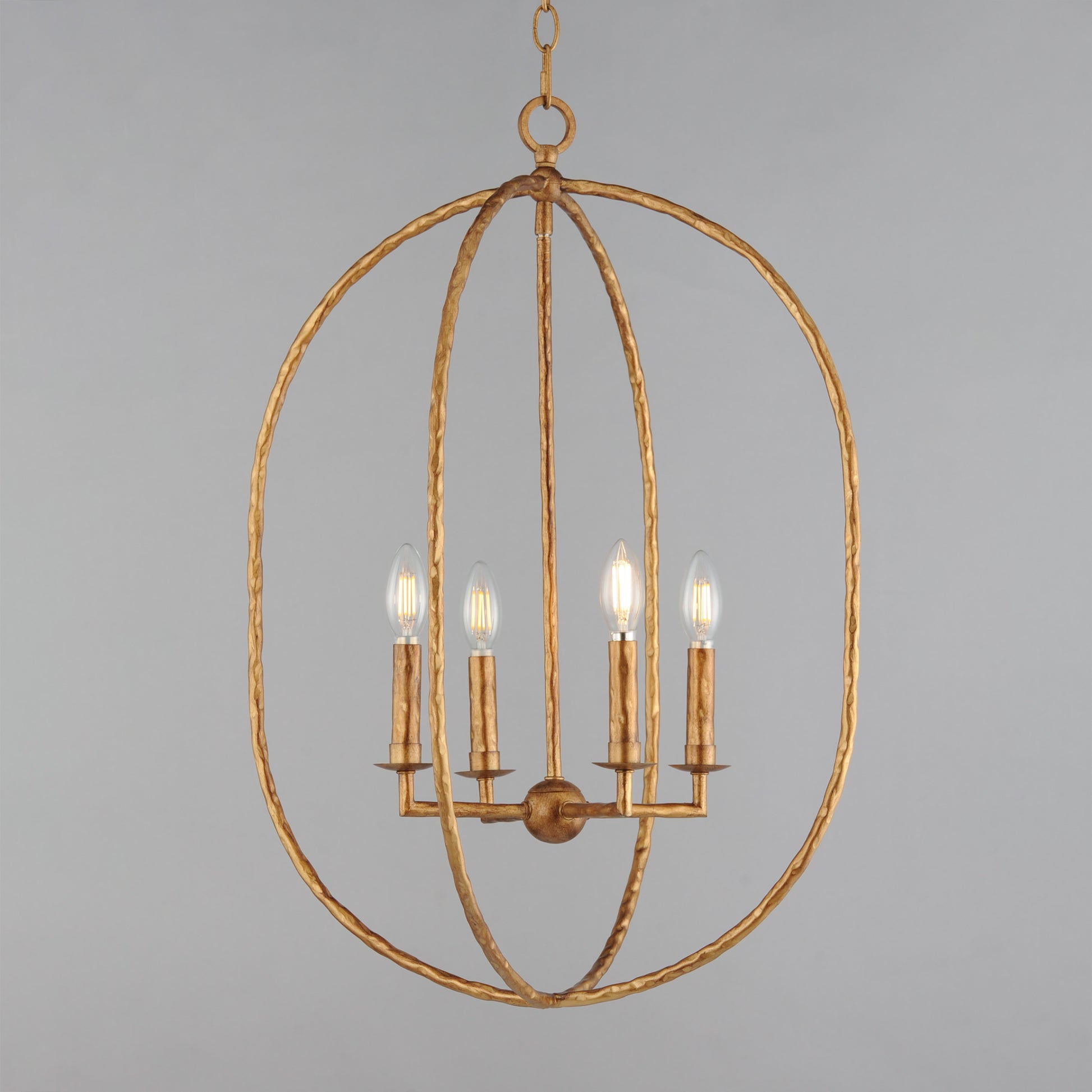 Martel 4-Light Pendant Etruscan Gold by Maxim Lighting