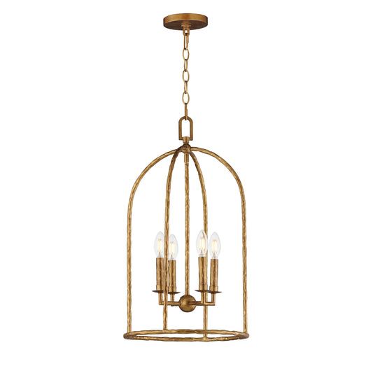 Martel 4-Light Pendant Etruscan Gold by Maxim Lighting