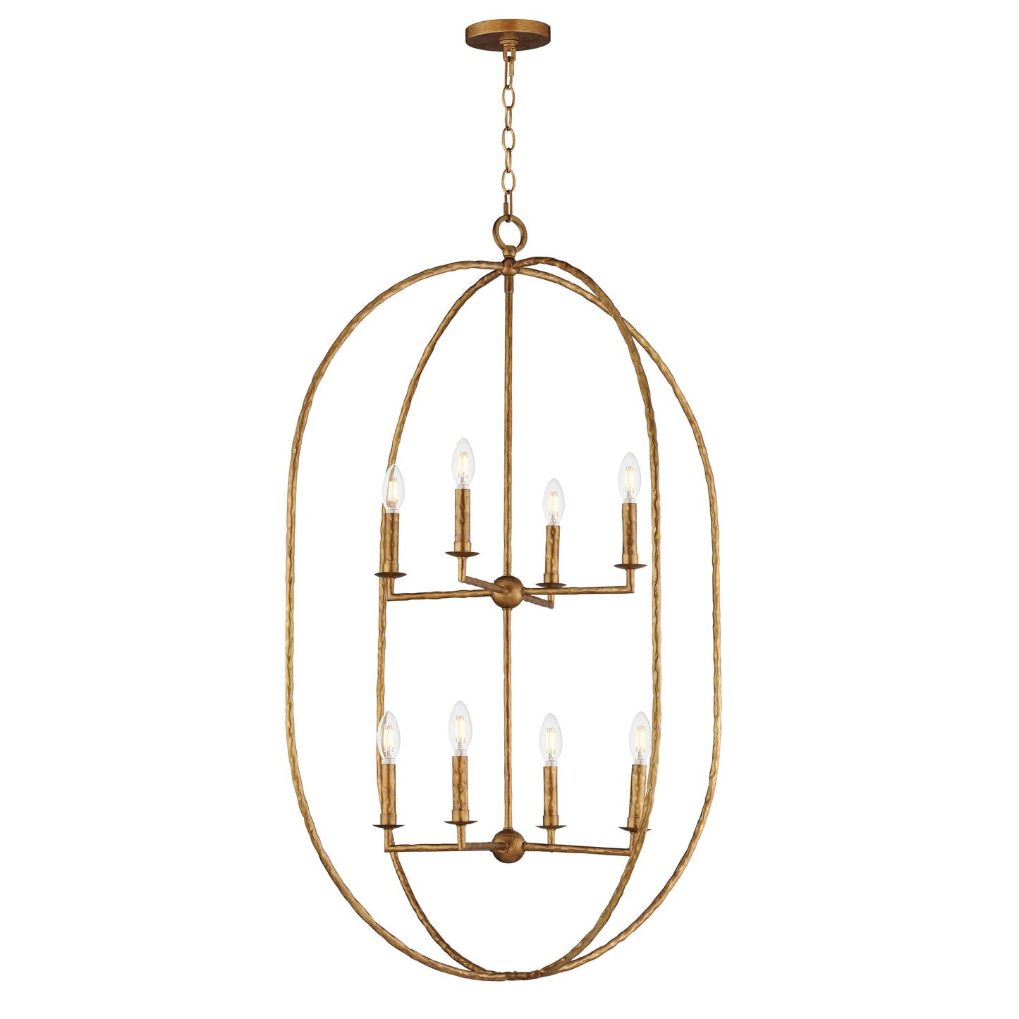 Martel 8-Light Pendant Etruscan Gold by Maxim Lighting