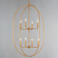 Martel 8-Light Pendant Etruscan Gold by Maxim Lighting