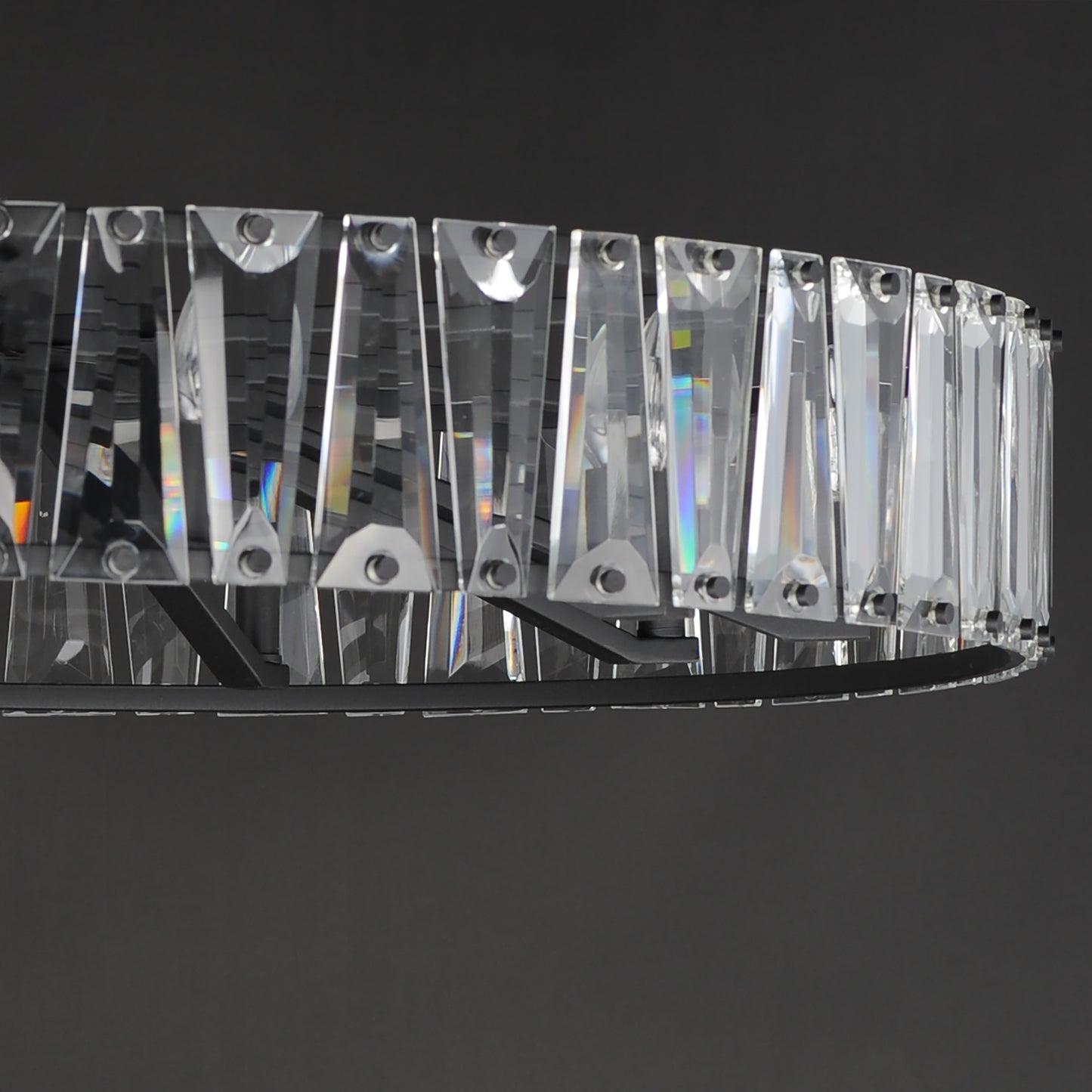 Odeon 10-Light Chandelier Black by Maxim Lighting