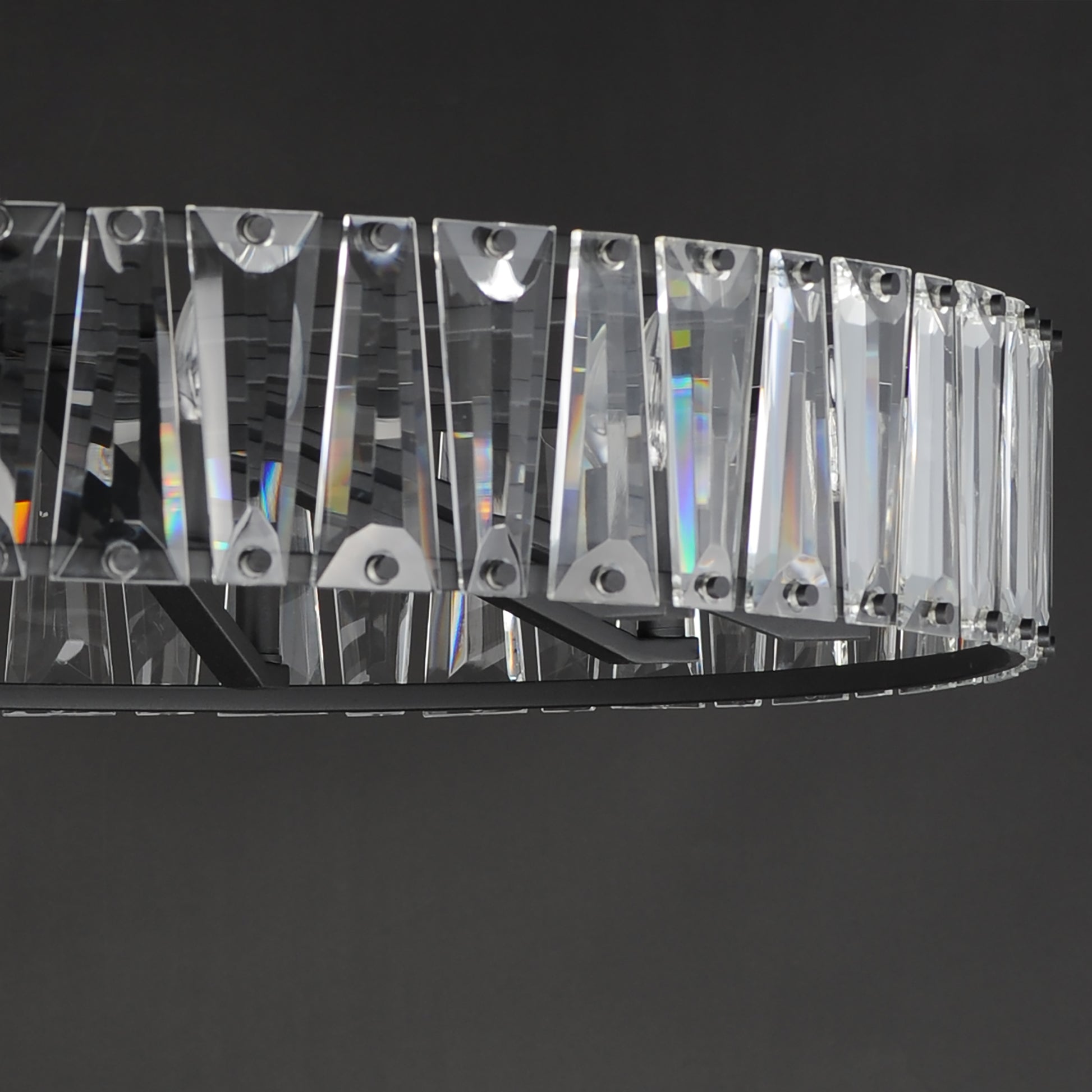 Odeon 10-Light Chandelier Black by Maxim Lighting