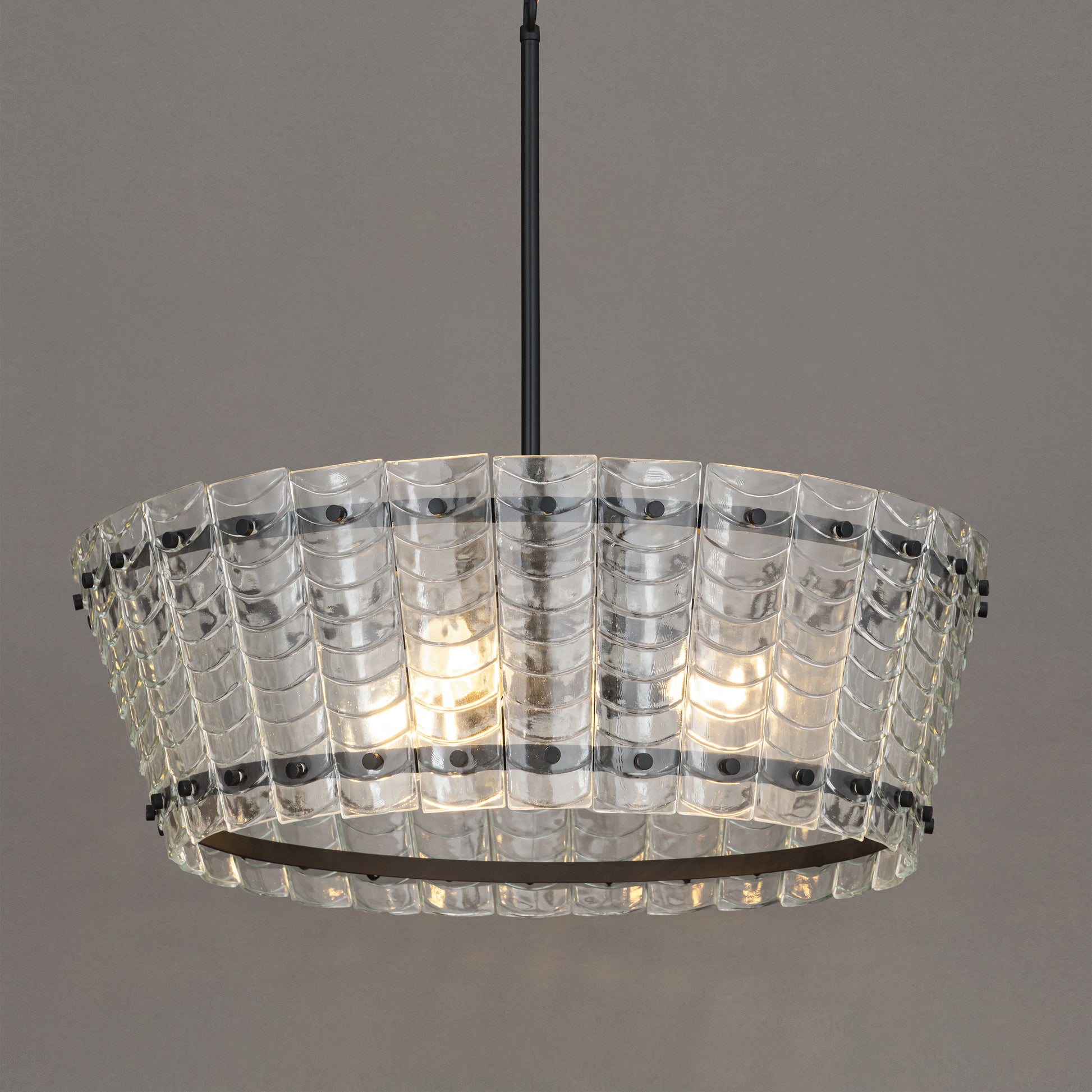 Ruche 30" Chandelier Bronze by Maxim Lighting