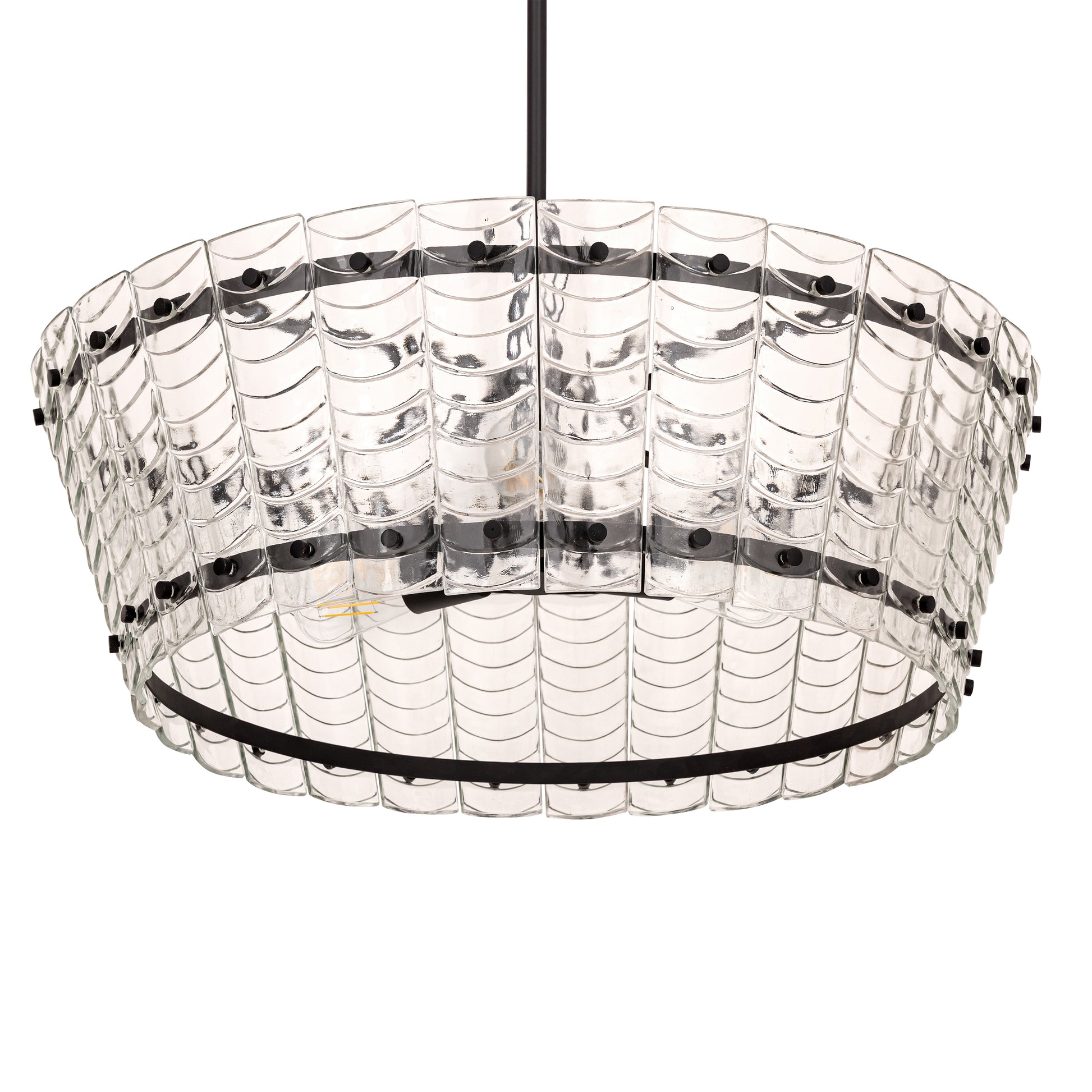 Ruche 30" Chandelier Bronze by Maxim Lighting