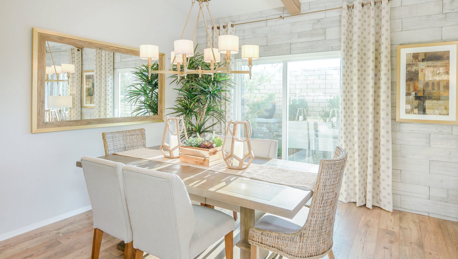 Fairmont 6-Light Chandelier Natural Aged Brass by Maxim Lighting