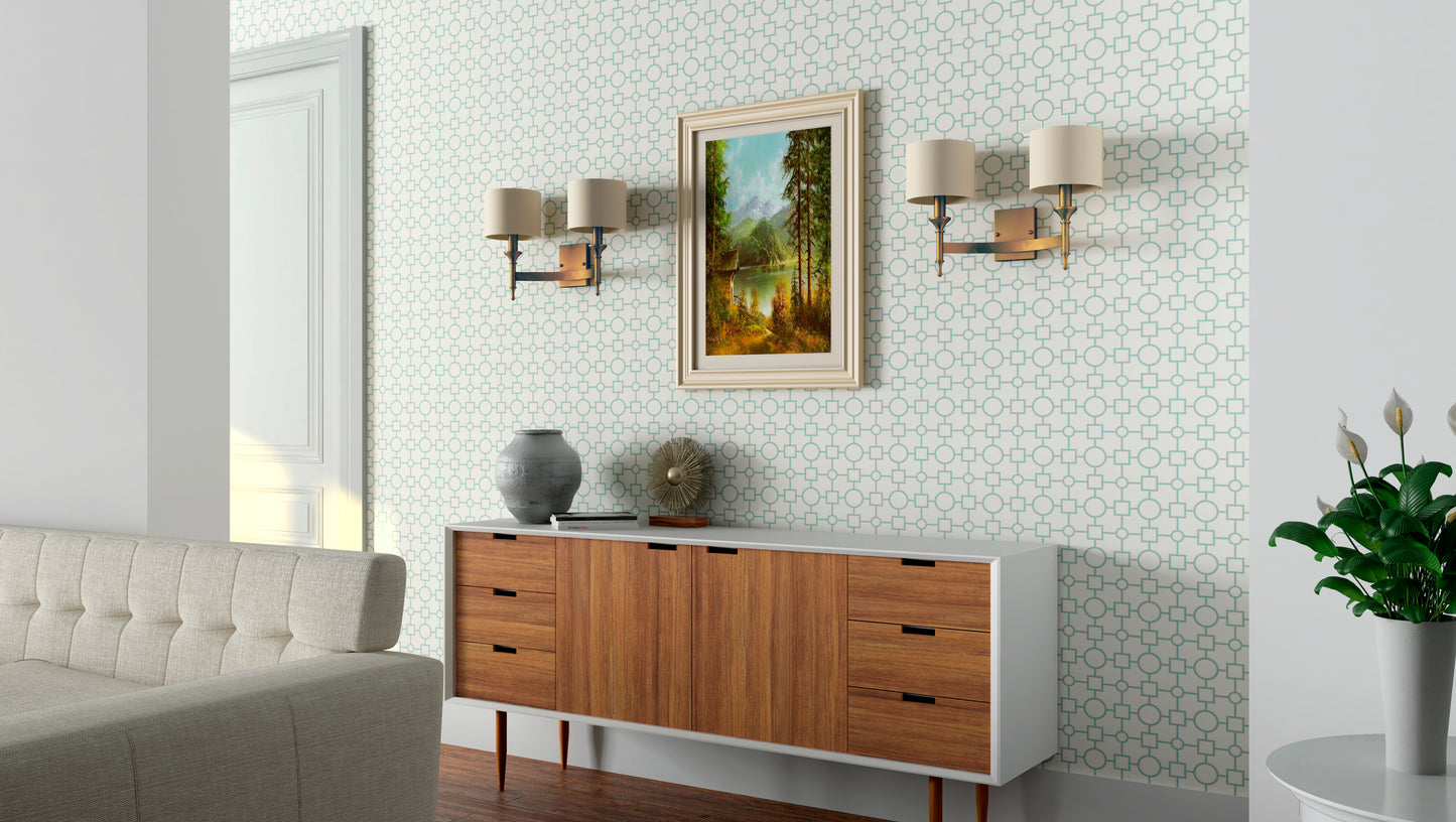 Fairmont 2-Light Wall Sconce Natural Aged Brass by Maxim Lighting
