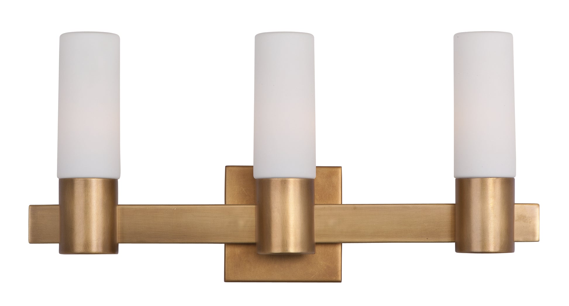 Contessa 3-Light Bath Vanity Natural Aged Brass by Maxim Lighting