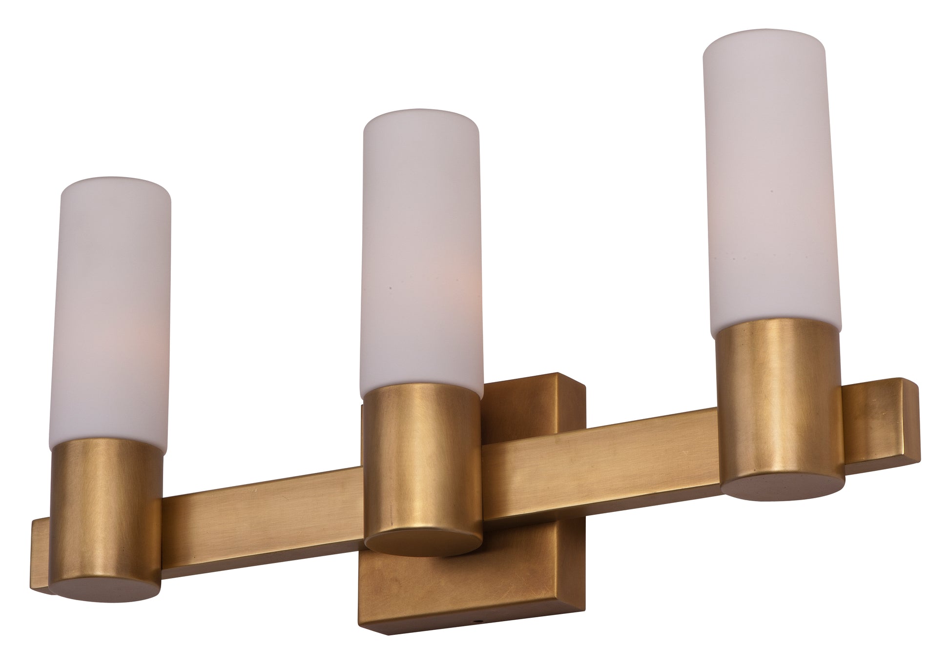 Contessa 3-Light Bath Vanity Natural Aged Brass by Maxim Lighting