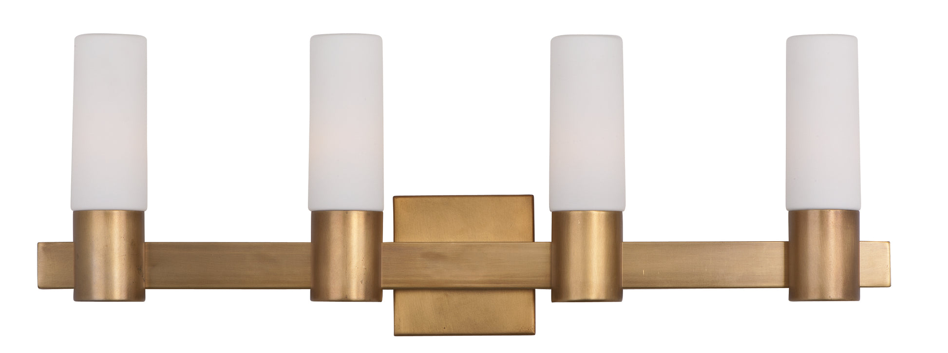 Contessa 4-Light Bath Vanity Natural Aged Brass by Maxim Lighting