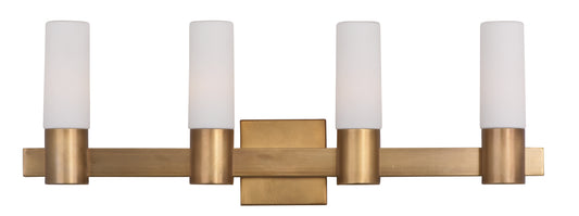 Contessa 4-Light Bath Vanity Natural Aged Brass by Maxim Lighting