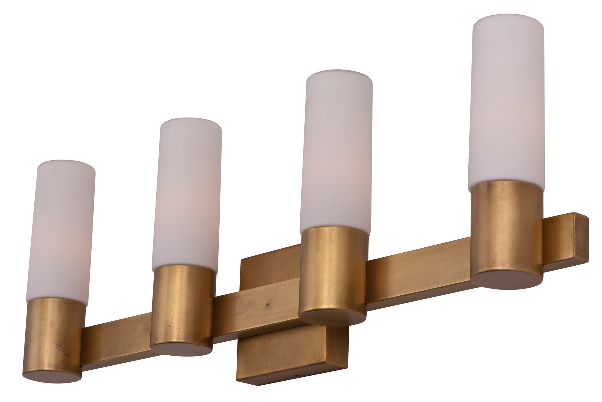 Contessa 4-Light Bath Vanity Natural Aged Brass by Maxim Lighting