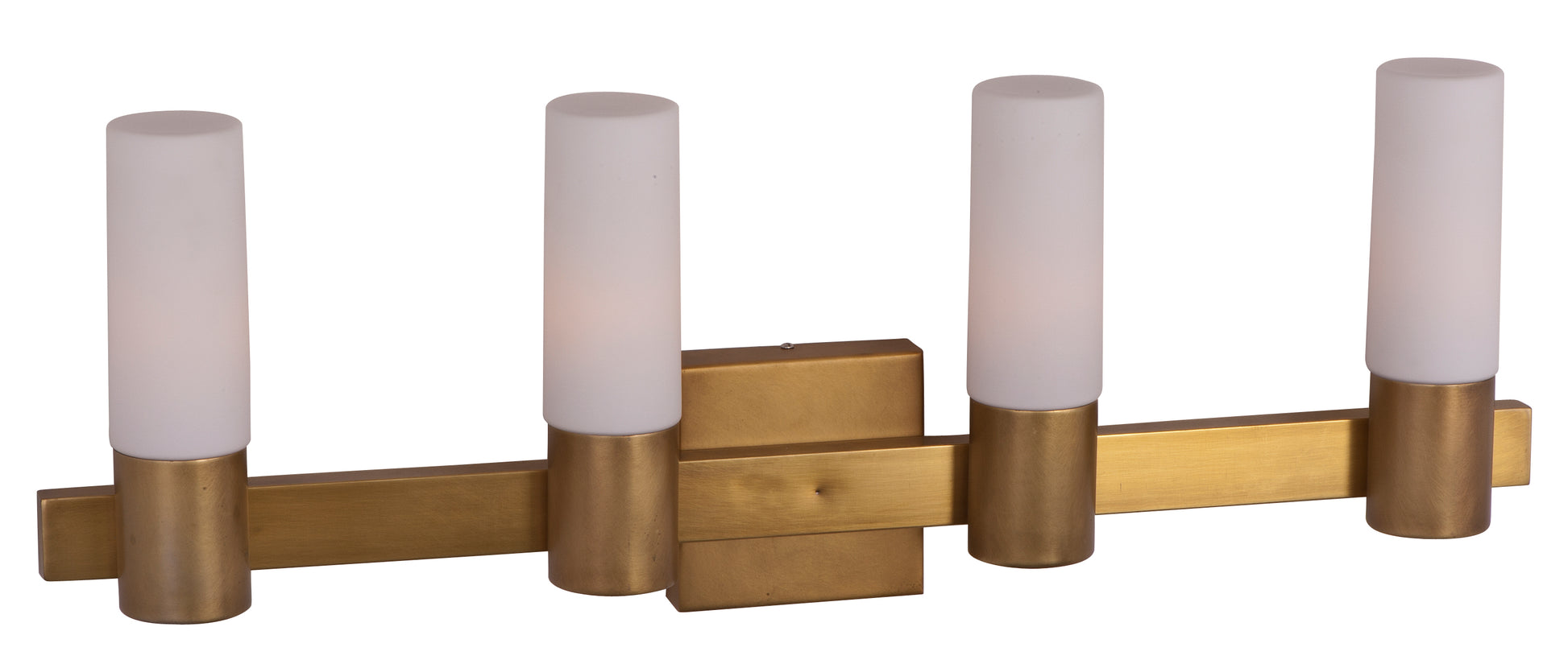 Contessa 4-Light Bath Vanity Natural Aged Brass by Maxim Lighting