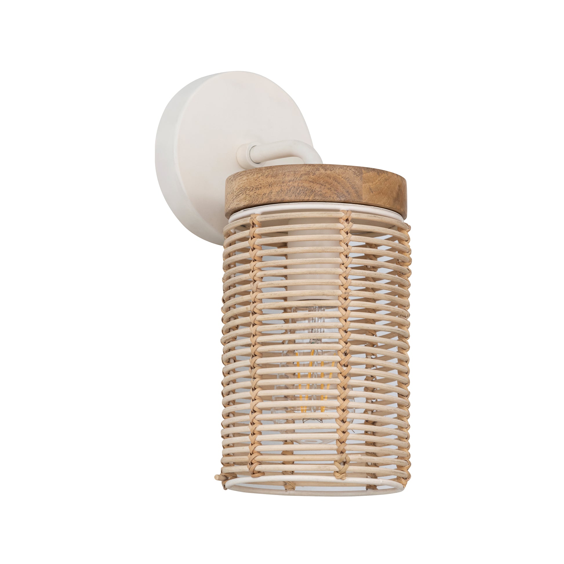 Vannerie Wall Sconce Ecru by Maxim Lighting