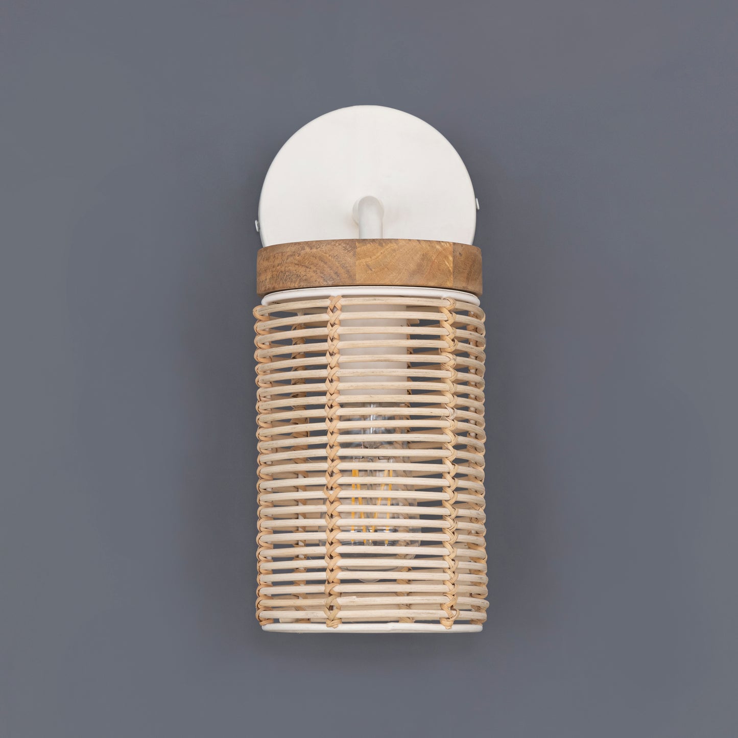 Vannerie Wall Sconce Ecru by Maxim Lighting