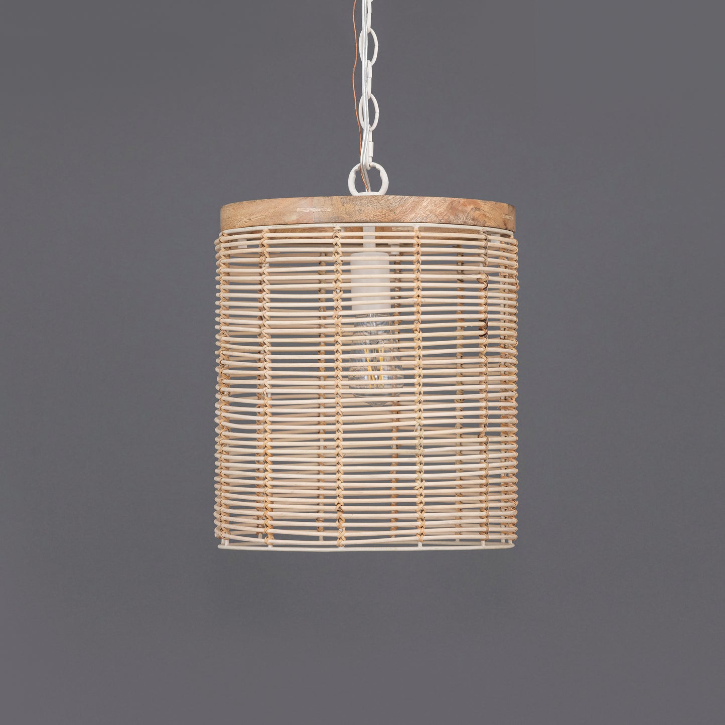 Vannerie Mini Pendant Ecru by Maxim Lighting