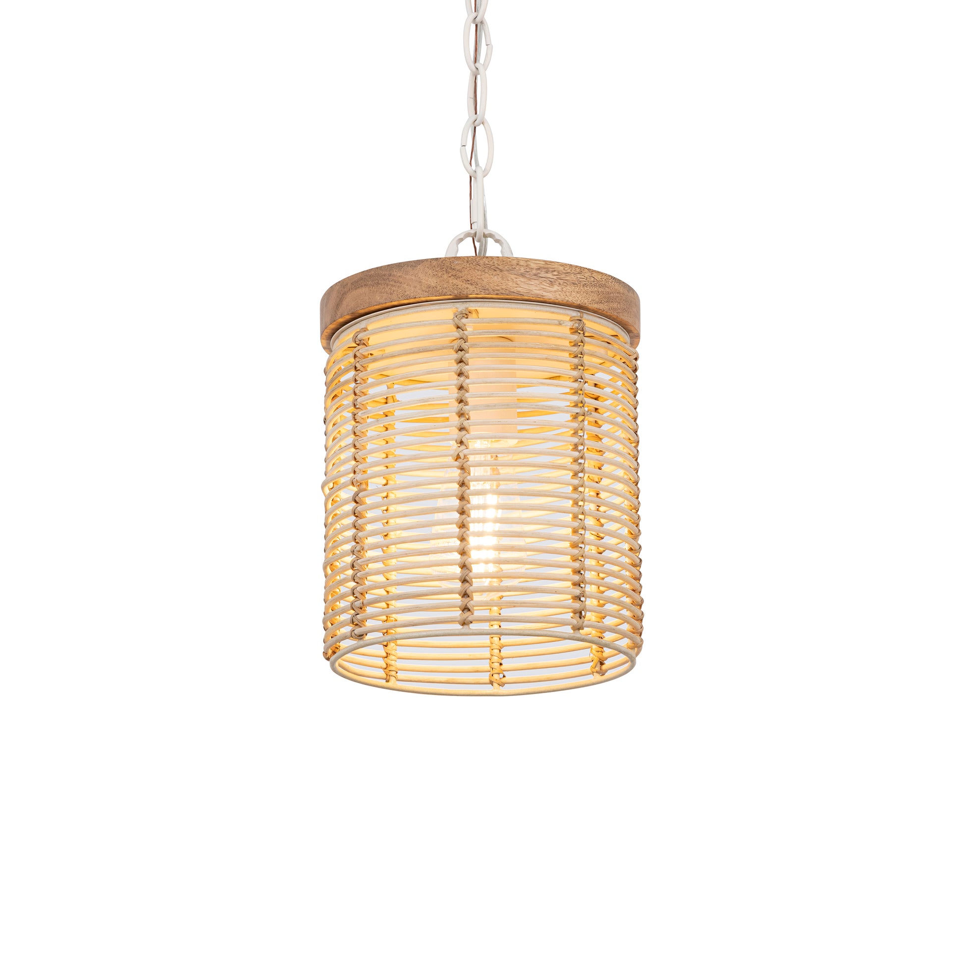 Vannerie Large Pendant Ecru by Maxim Lighting