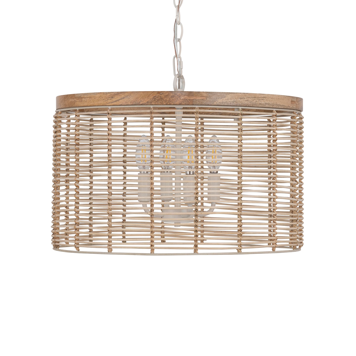 Vannerie 4-Light Pendant Ecru by Maxim Lighting