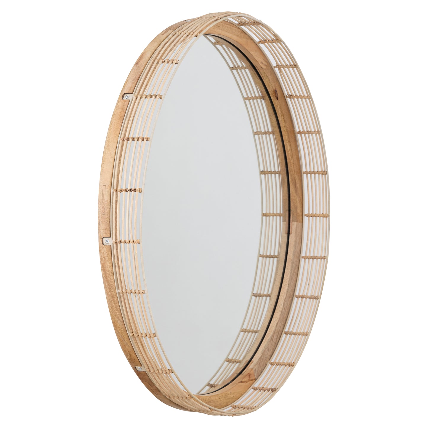 Vannerie Mirror Ecru by Maxim Lighting