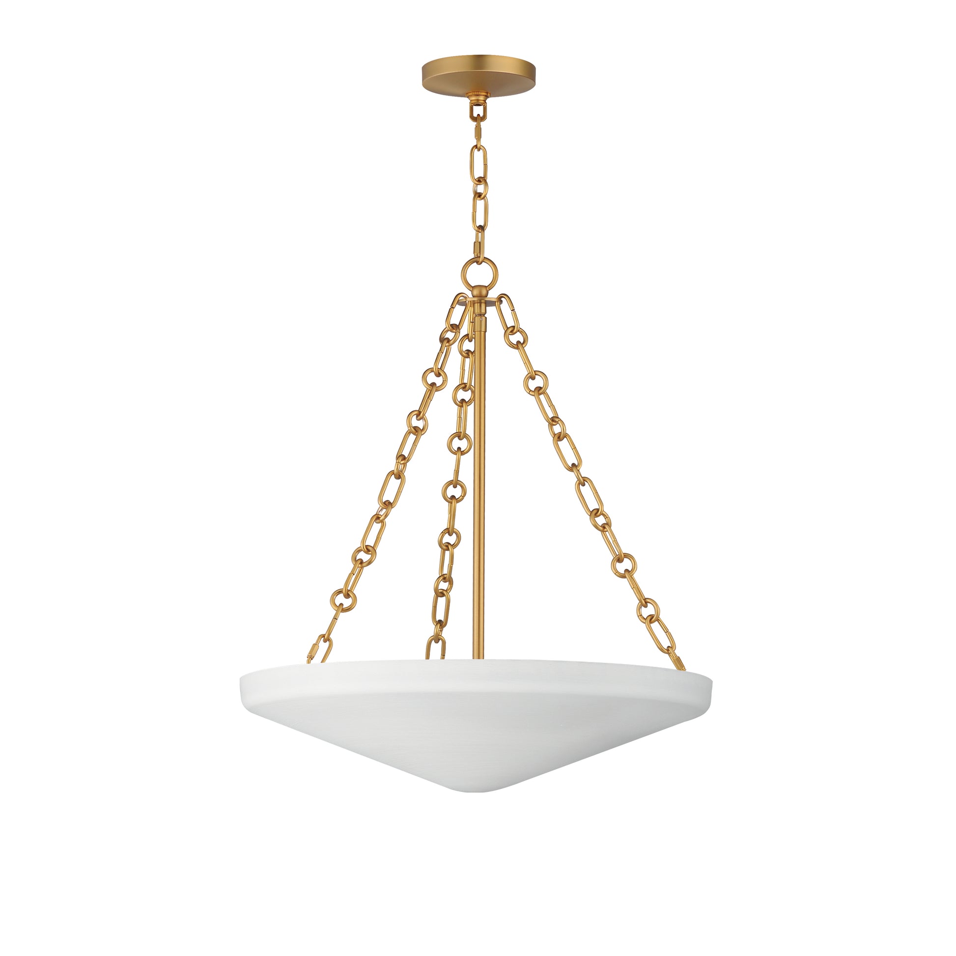 Artemis 4-Light Pendant Natural Aged Brass by Maxim Lighting