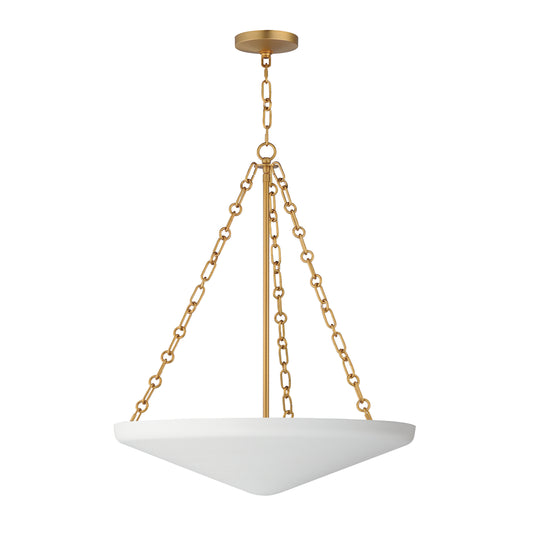Artemis 6-Light Pendant Natural Aged Brass by Maxim Lighting