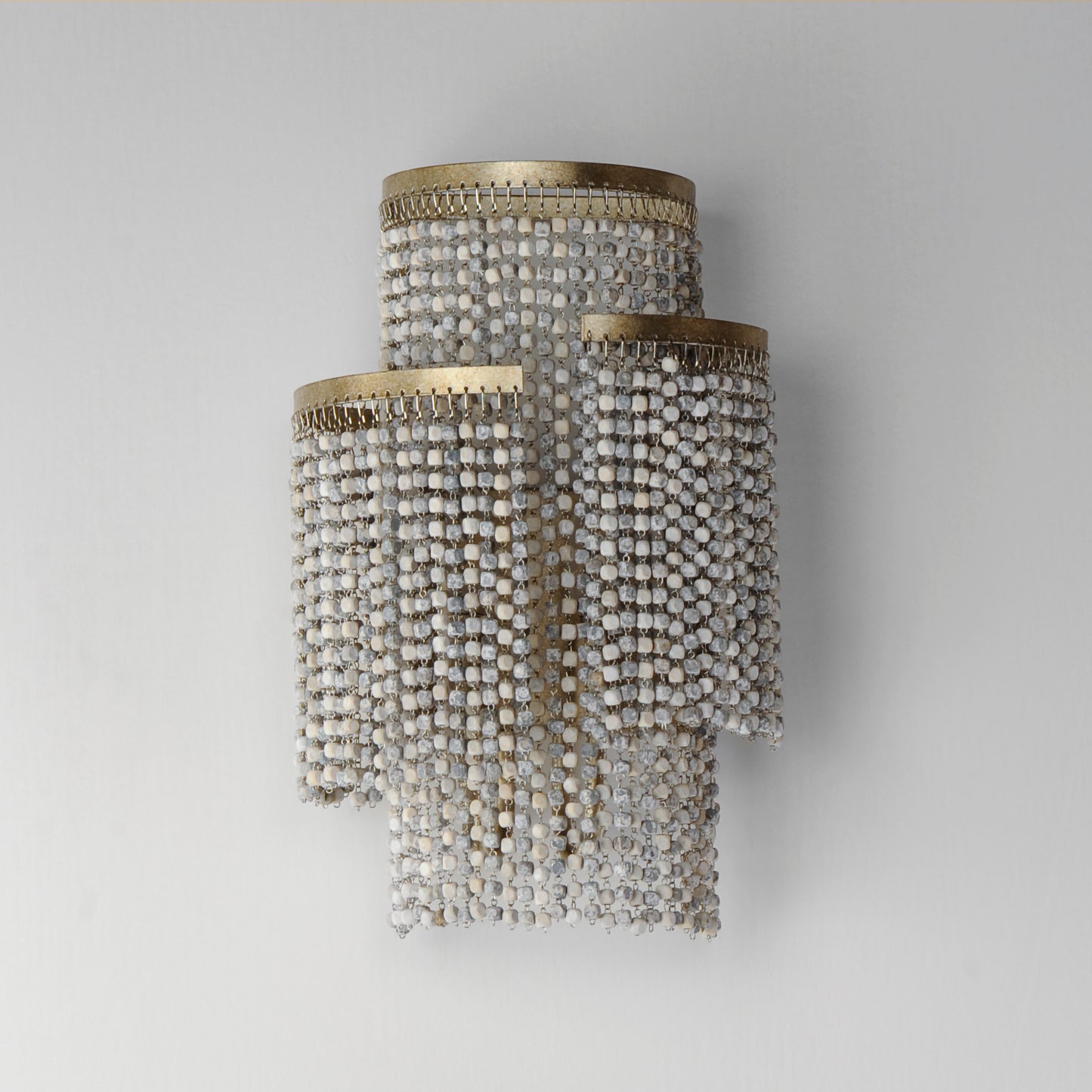 Fontaine 2-Light Wall Sconce Golden Silver by Maxim Lighting