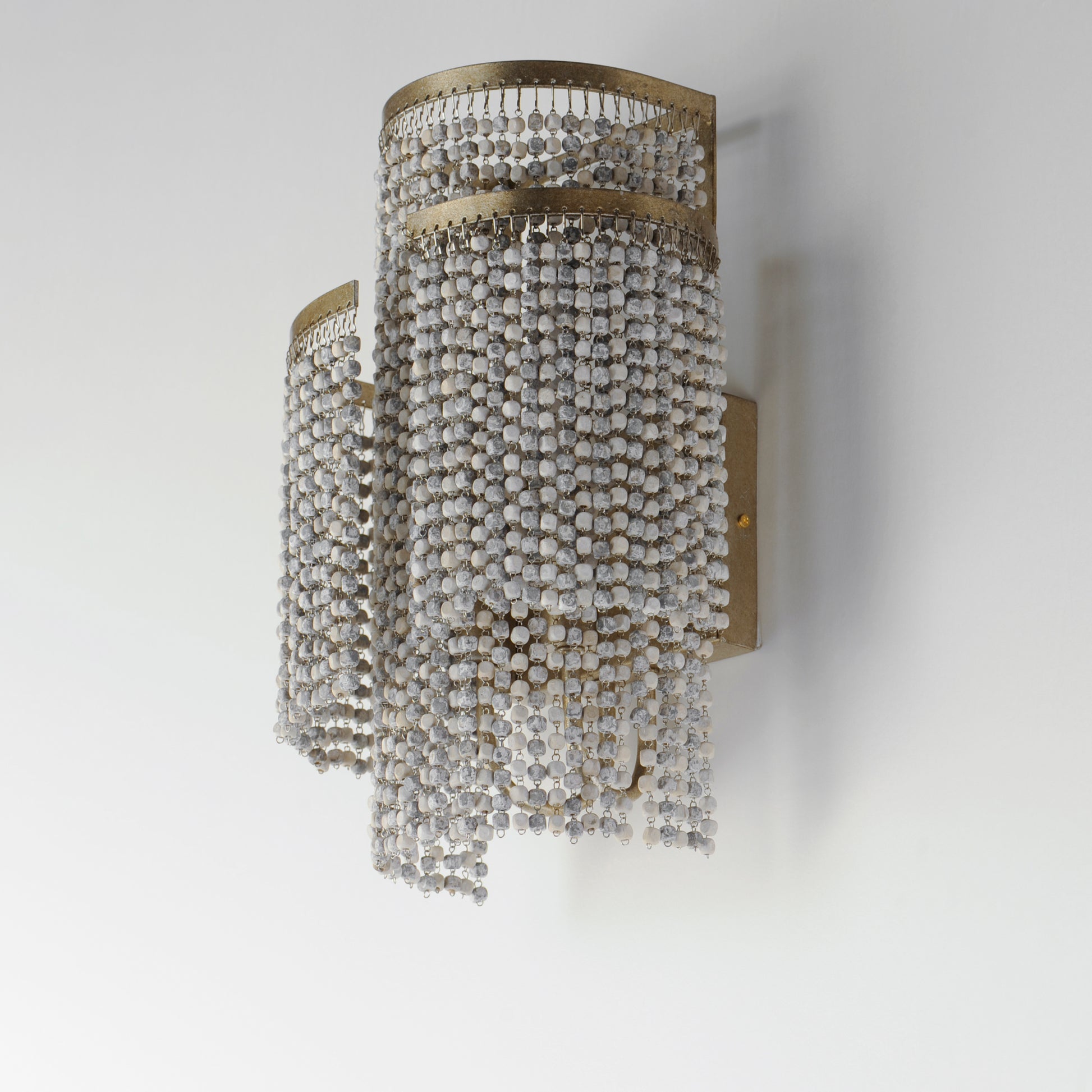 Fontaine 2-Light Wall Sconce Golden Silver by Maxim Lighting
