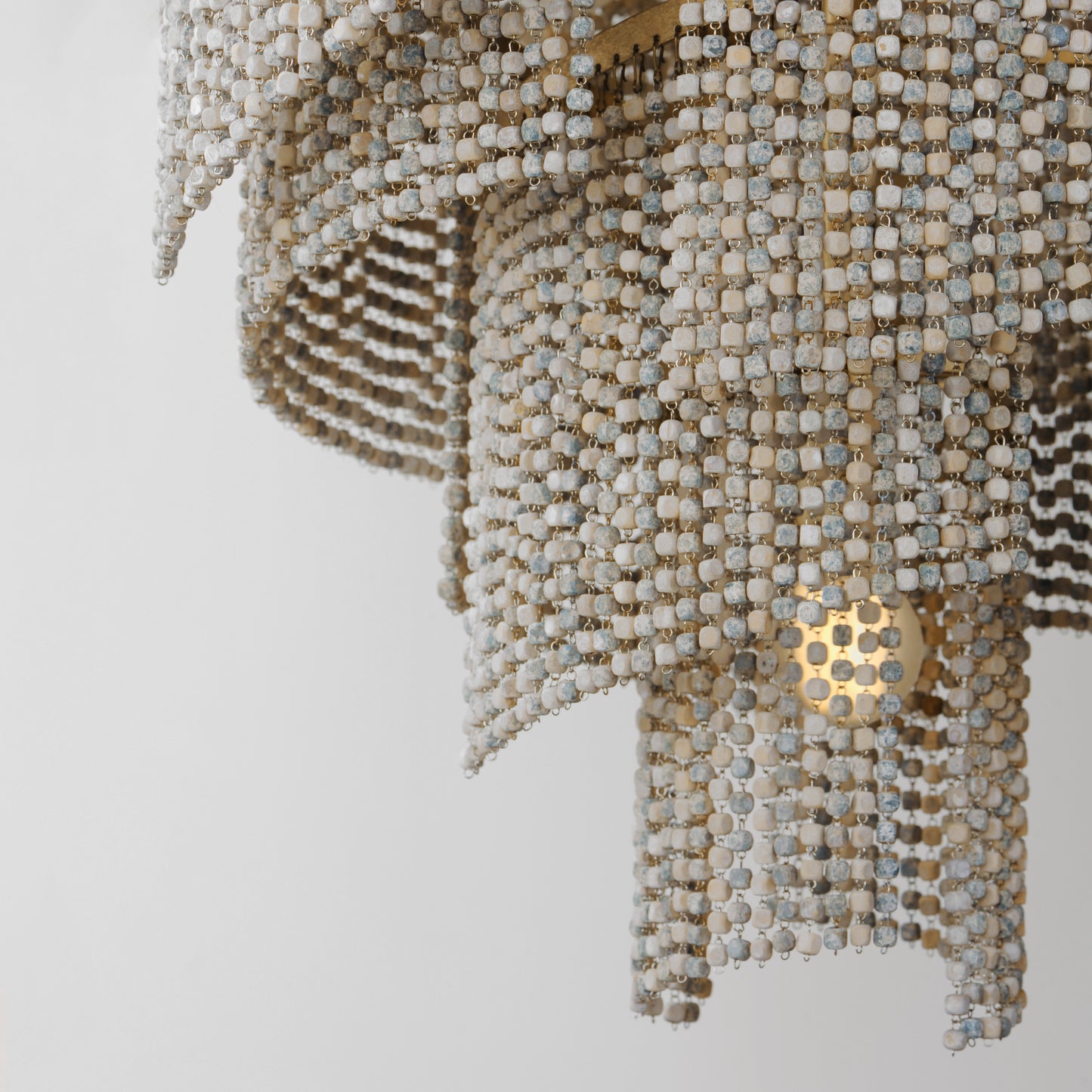 Fontaine 7-Light Chandelier Golden Silver by Maxim Lighting