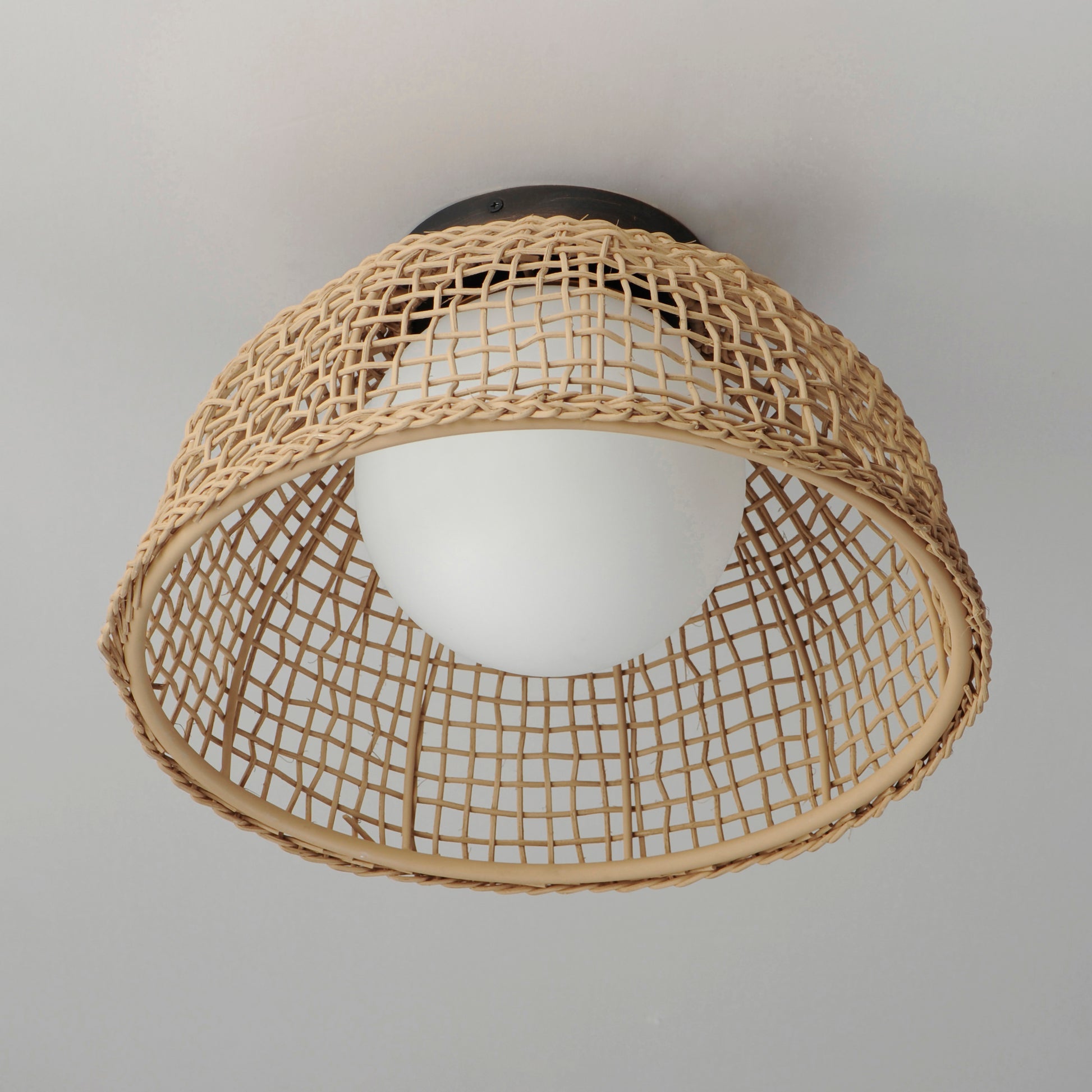 Cestino Flush Mount Antique Bronze by Maxim Lighting