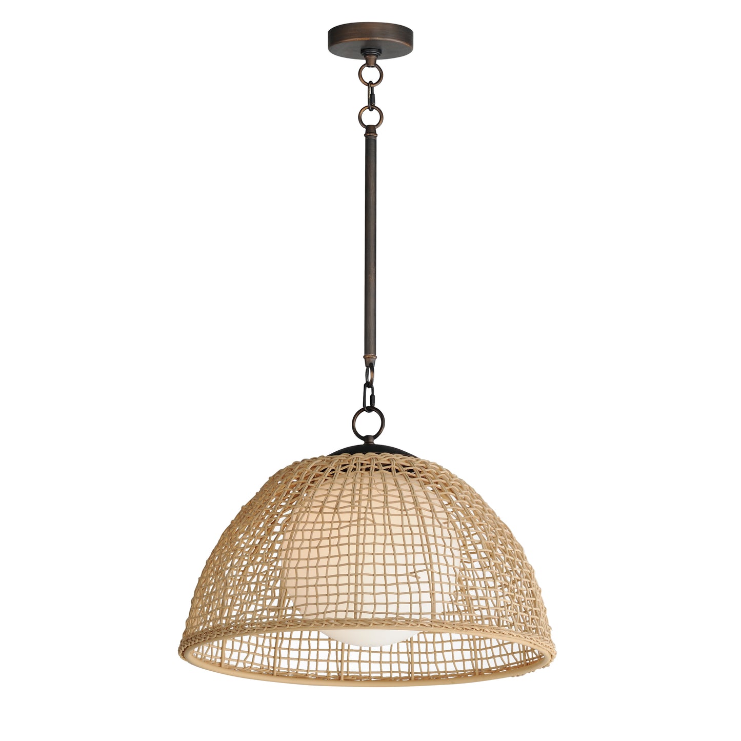 Cestino Pendant Antique Bronze by Maxim Lighting