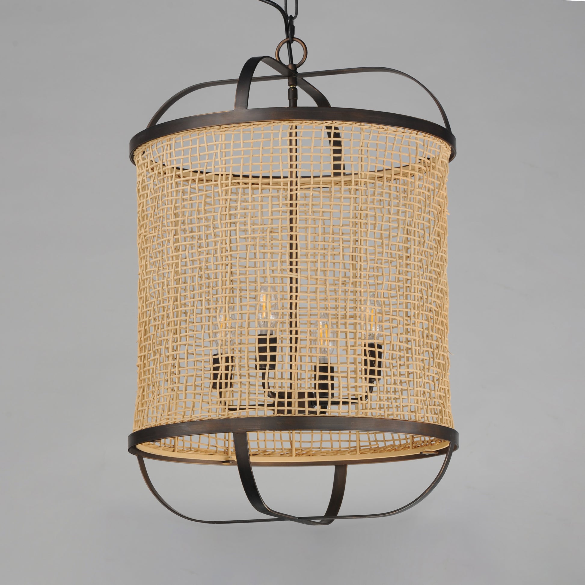 Cestino 19" Pendant Antique Bronze by Maxim Lighting