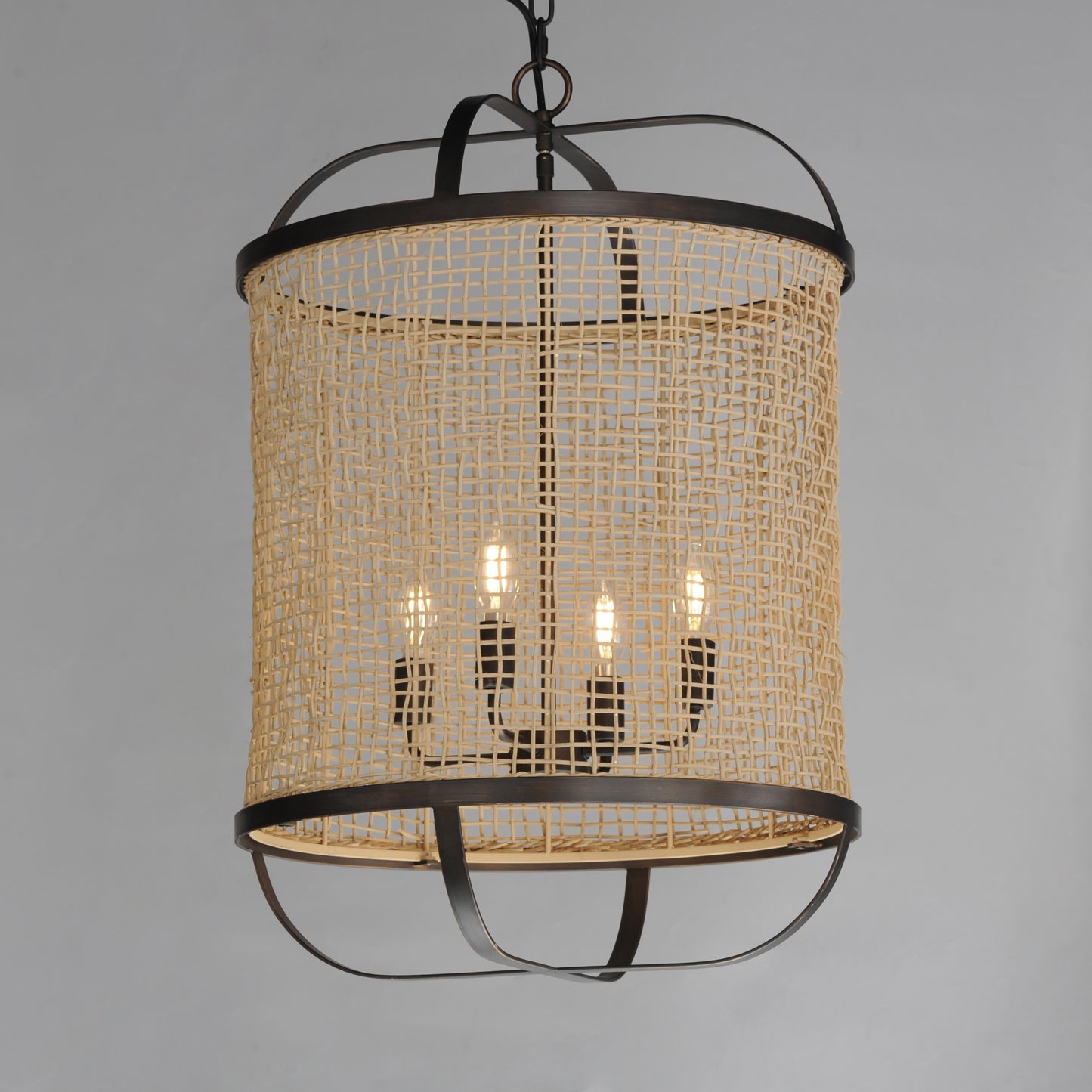 Cestino 19" Pendant Antique Bronze by Maxim Lighting