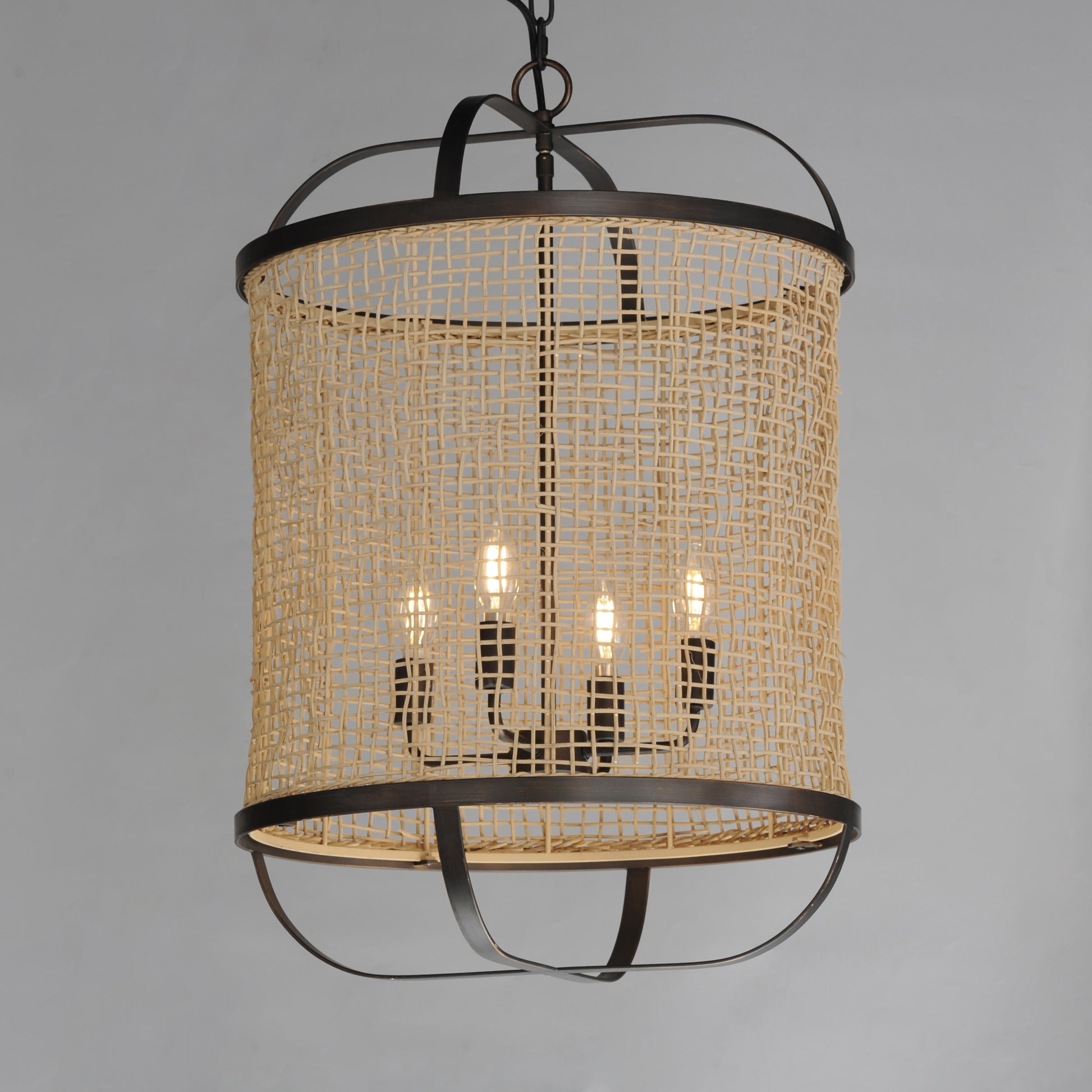 Cestino 19" Pendant Antique Bronze by Maxim Lighting