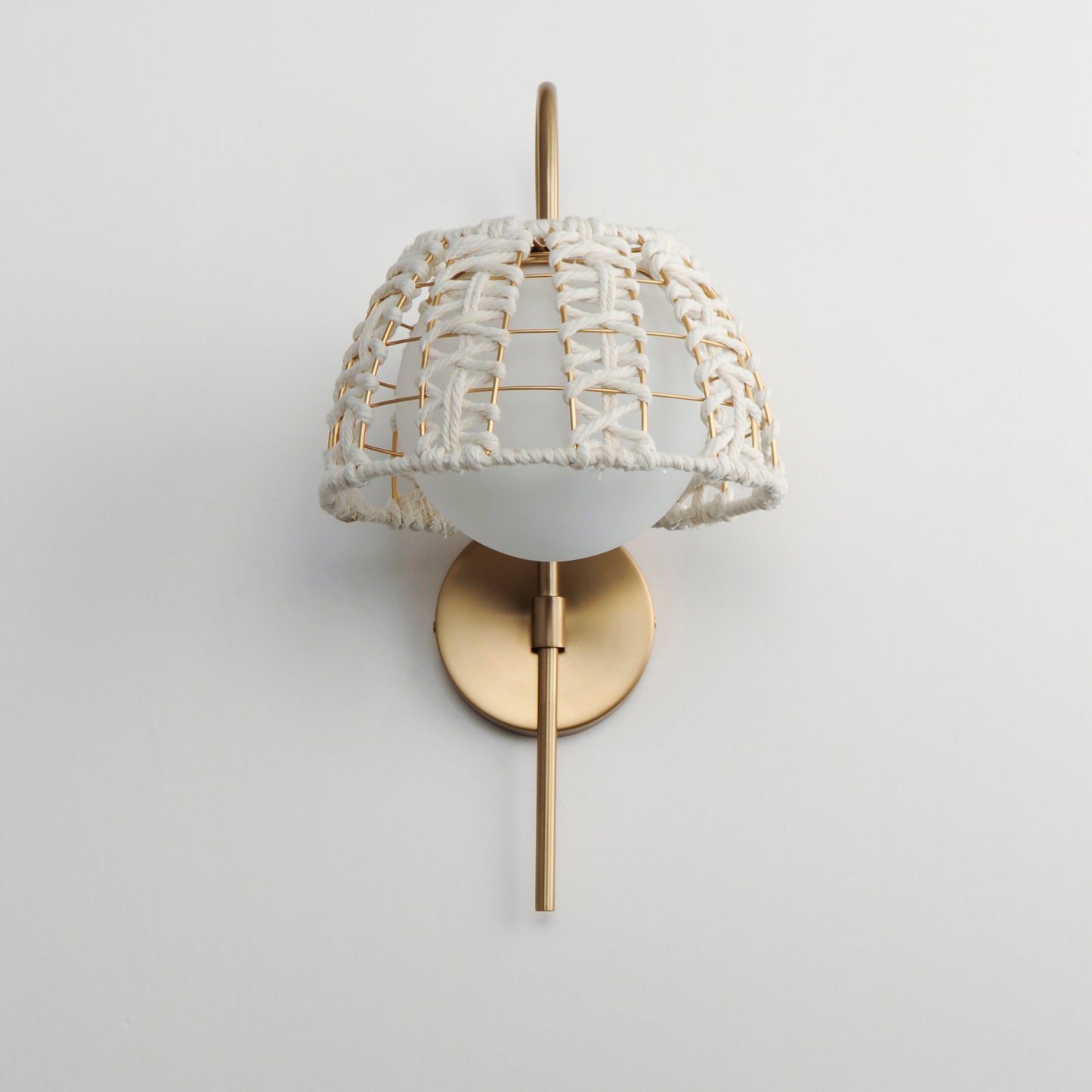 Macrame Wall Sconce Gold by Maxim Lighting
