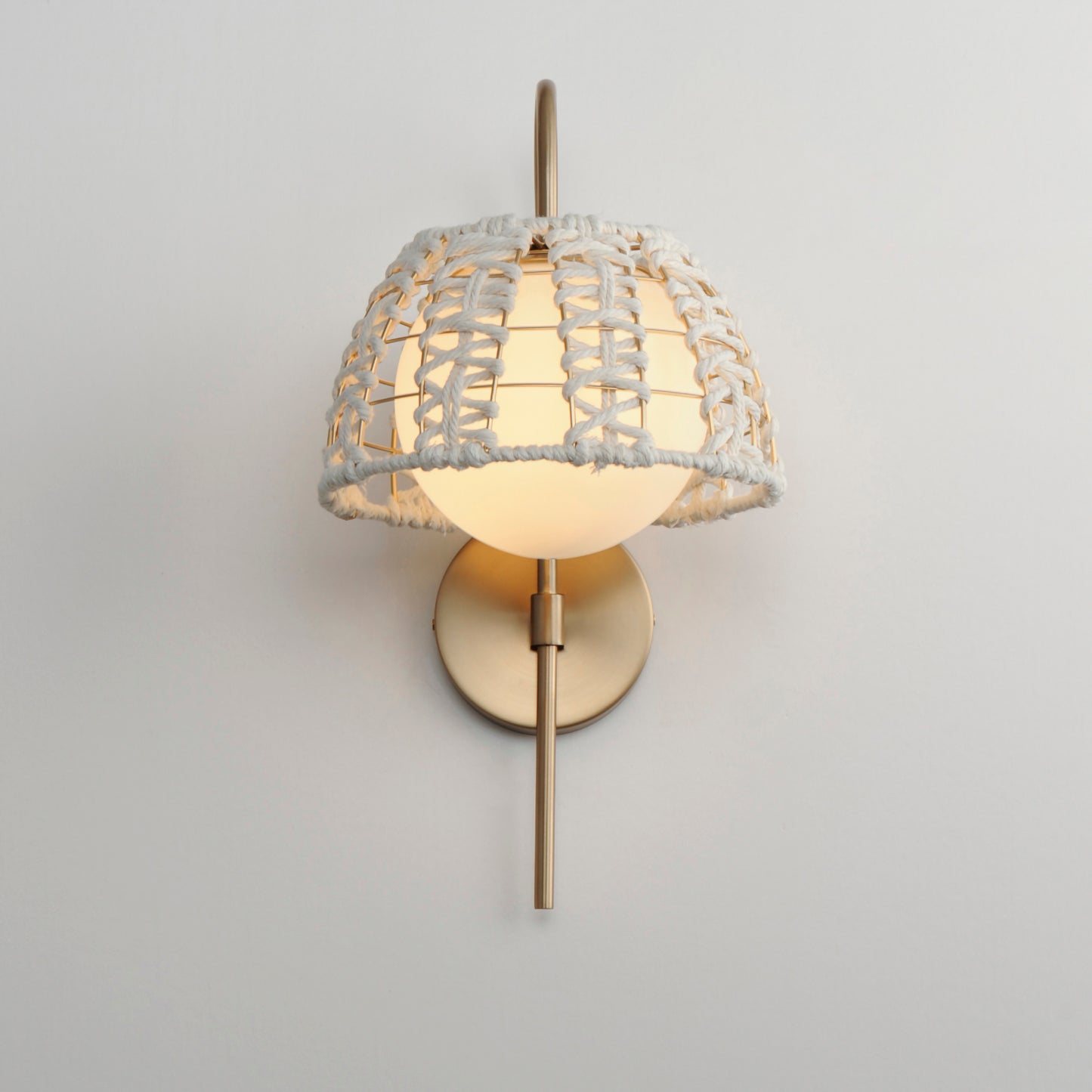Macrame Wall Sconce Gold by Maxim Lighting