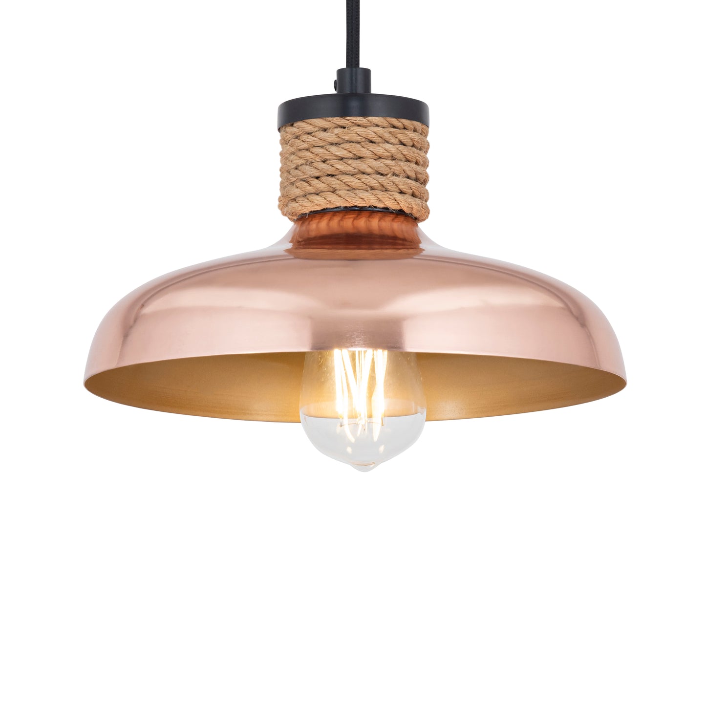 Bingham Small Pendant Copper by Maxim Lighting