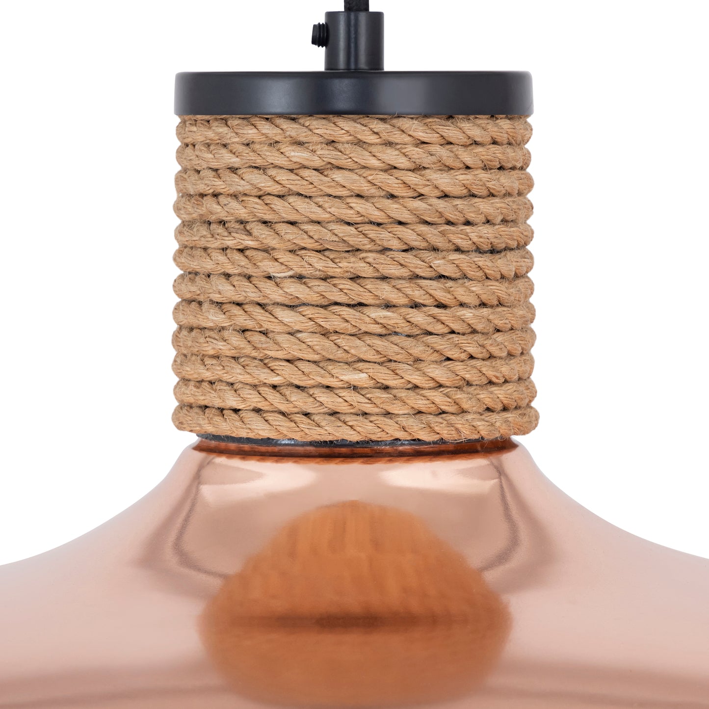 Bingham Large Pendant Copper by Maxim Lighting