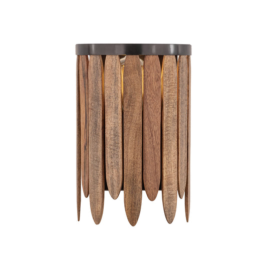 Marimba Wall Sconce Walnut by Maxim Lighting