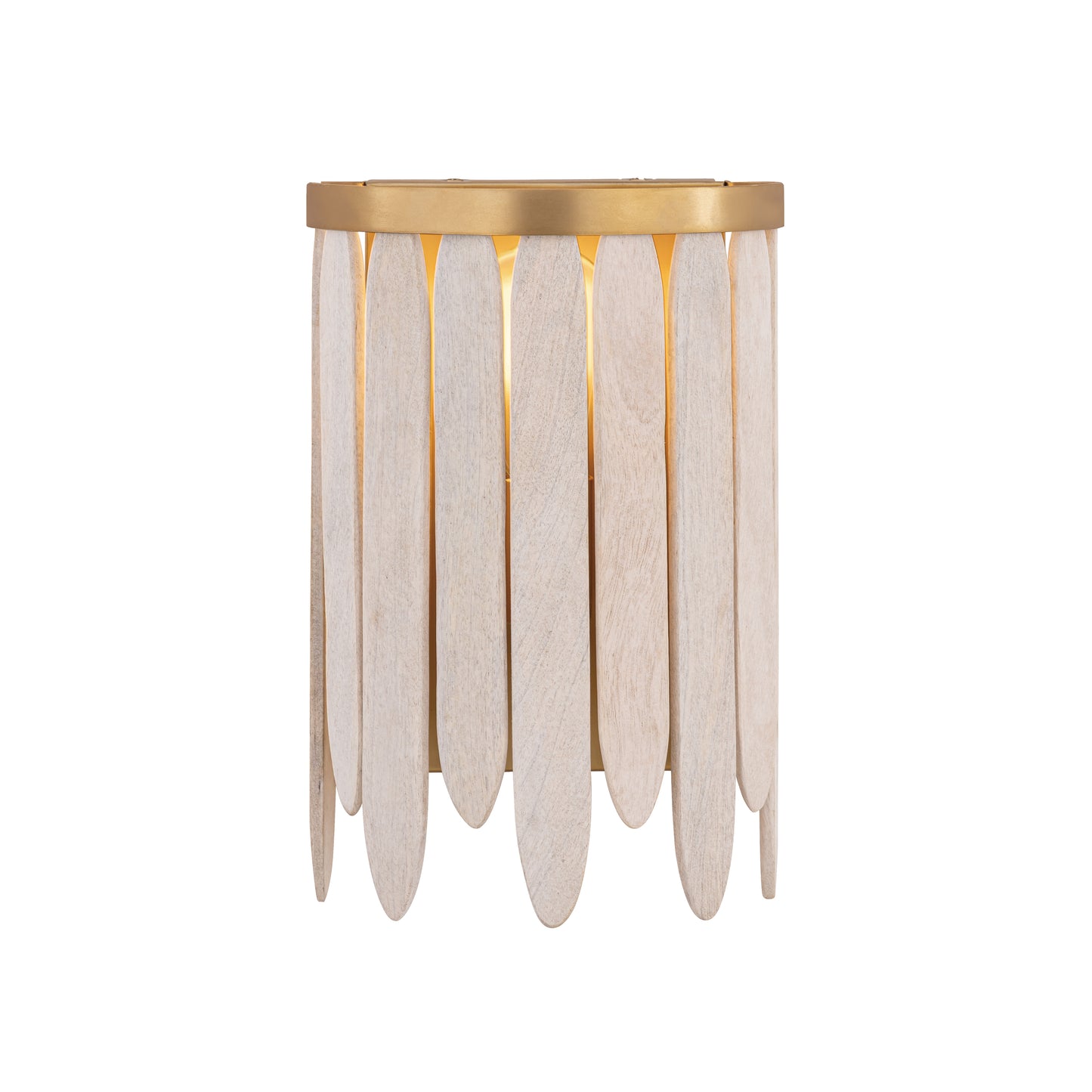 Marimba Wall Sconce Weathered White by Maxim Lighting