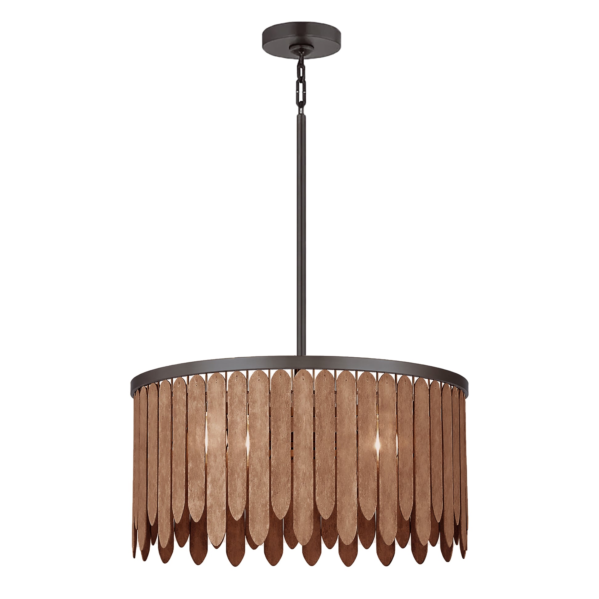 Marimba 26" Pendant Walnut by Maxim Lighting