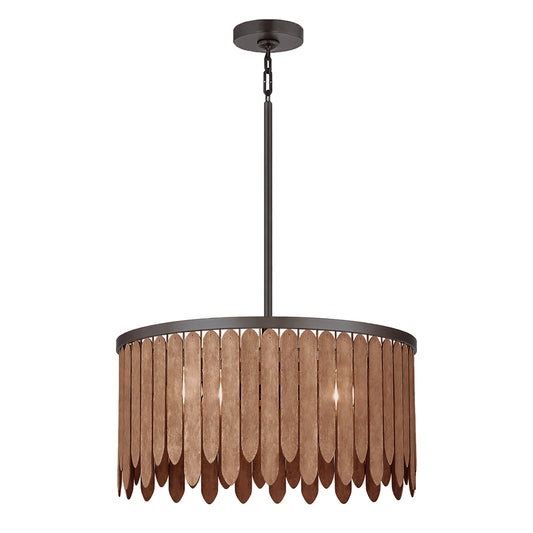 Marimba 26" Pendant Walnut by Maxim Lighting