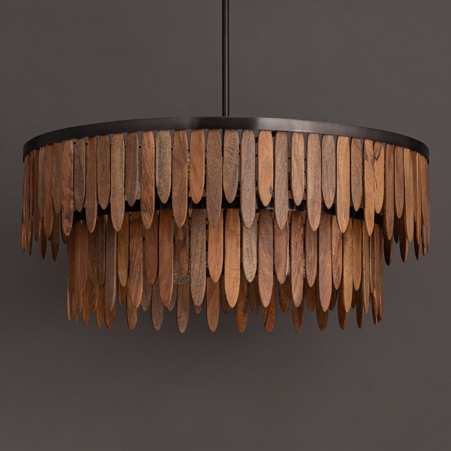 Marimba 36" Pendant Walnut by Maxim Lighting