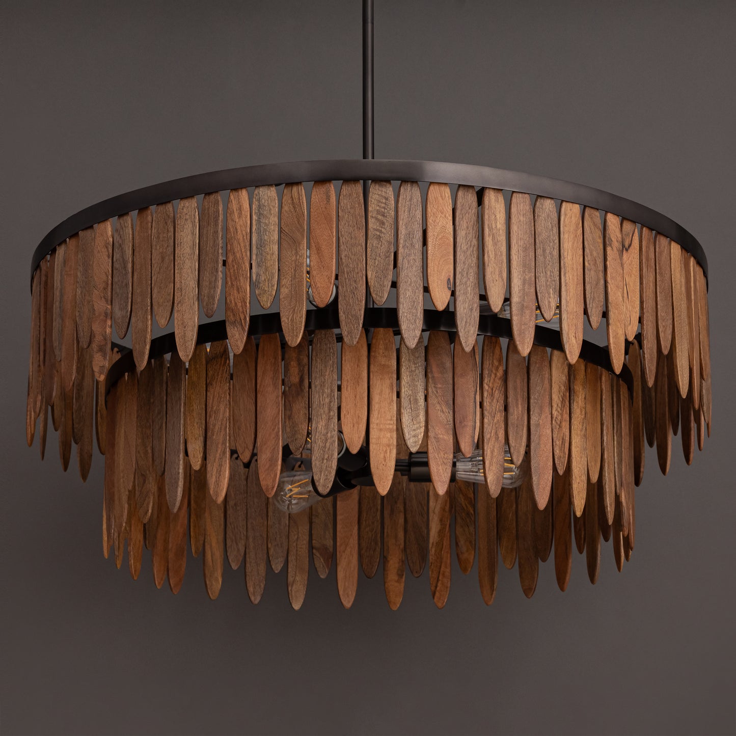 Marimba 36" Pendant Walnut by Maxim Lighting