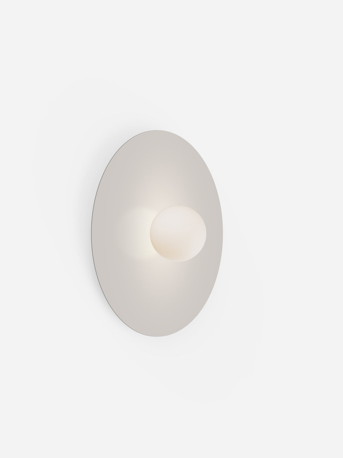 Pablo Designs Bola Disc Colors flush mount – 22" Sand disc