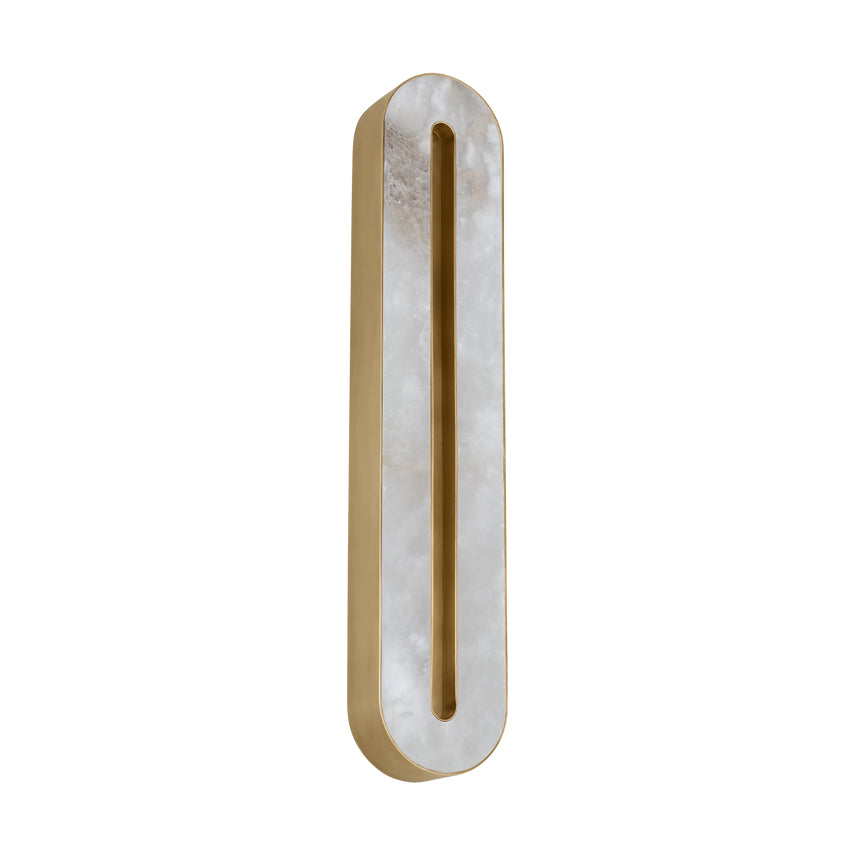 Visual Comfort Wyllis 24In Integrated Led Alabaster Wall Sconce 