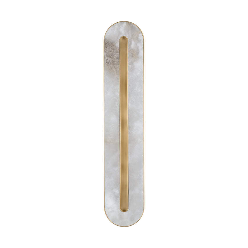 Visual Comfort Wyllis 24In Integrated Led Alabaster Wall Sconce 